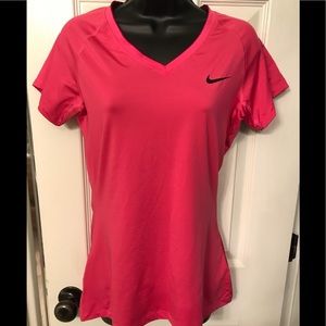 Nike Drifit V Neck workout shirt